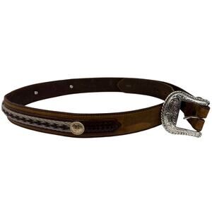 Tony Lama Men's Duke Western Belt, 36